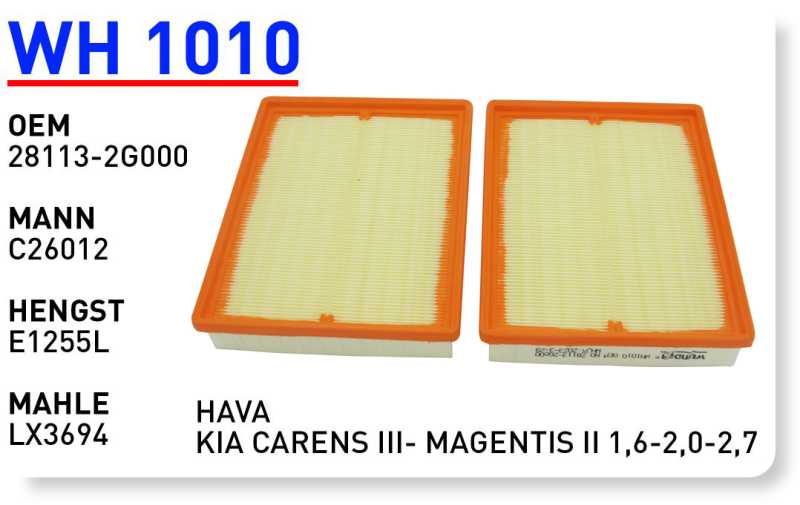 KİA CARENS III- MAGENTİS II 1,6-2,0-2,7