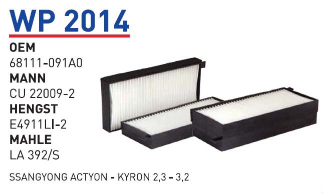 SSANGYONG ACTYON - KYRON 2,3 - 3,2