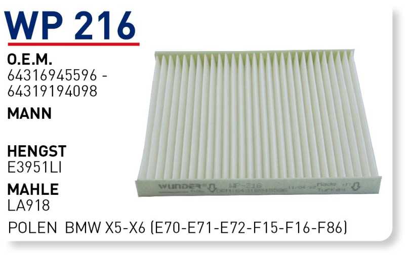 BMW X5-X6 (E70-E71-E72-F15-F16-F86)